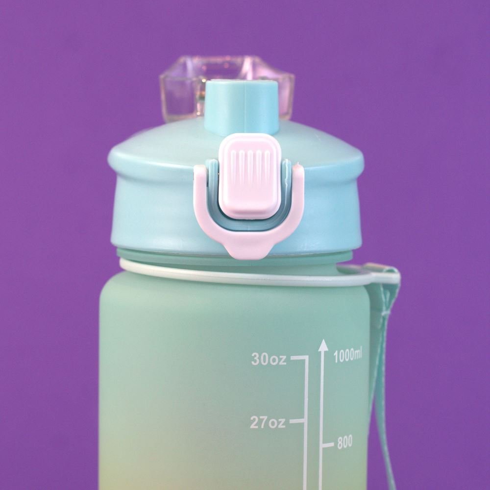Garrafa com Alça e Canudo 1l Colors Fresh - 2