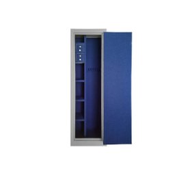 Cofre 130cm para armas longa e curta - RJL130 Cofres RJL Azul - 3