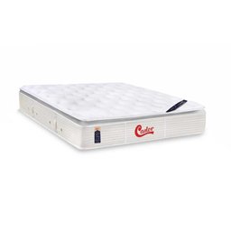 Colchão Casal Espuma Visco Gel Molas Ensacadas Pocket Gold Star Pillow Top (138x188x27) - 1