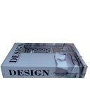 Ver imagem 4 de Livro de papelão decorativo 'Design Itens de decoração'