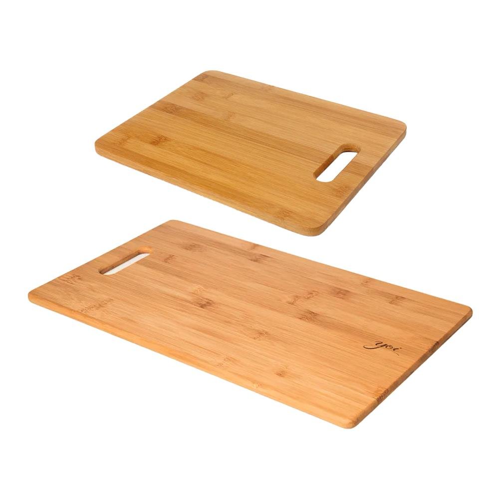 Kit 2 Tábua de Corte Bambu Square 40cm e 27cm - Yoi Tábua Corte ...