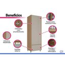Ver imagem 5 de Paneleiro Cozinha Modulado Multiuso Rainha MDF 70cm Greige Nesher