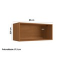 Ver imagem 3 de Armário de Cozinha Modulado Ciela R648 C- 1 Porta Basculante 80cm Canela - Kappesberg
