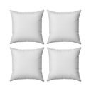 Ver mais imagens de Kit 4 Capas Almofadas Decorativas Lisas 45x45 ID Decor :01 Branco