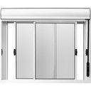 Ver imagem 2 de Janela de Aluminio 2 folhas c/Ven Integrada classic- 100x150