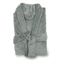 Ver imagem 1 de Roupão Appel Plush Flannel Estampado Toque Macio Cor:metal;tamanho:m