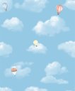 Ver imagem 1 de PAPEL DE PAREDE KANTAI HELLO KIDS - BALÃO AZUL CLARO
