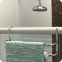 Ver imagem 3 de Suporte Duplo Porta Toalhas Toalheiro Para Box Alto Brilho