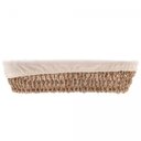 Ver imagem 5 de Cesta Oval em Sisal Trançado com Forro Removível Cesto Mesa
