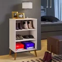 Ver imagem 3 de Armário Dispensa Cali Off White Móveis P/ Casa Organização
