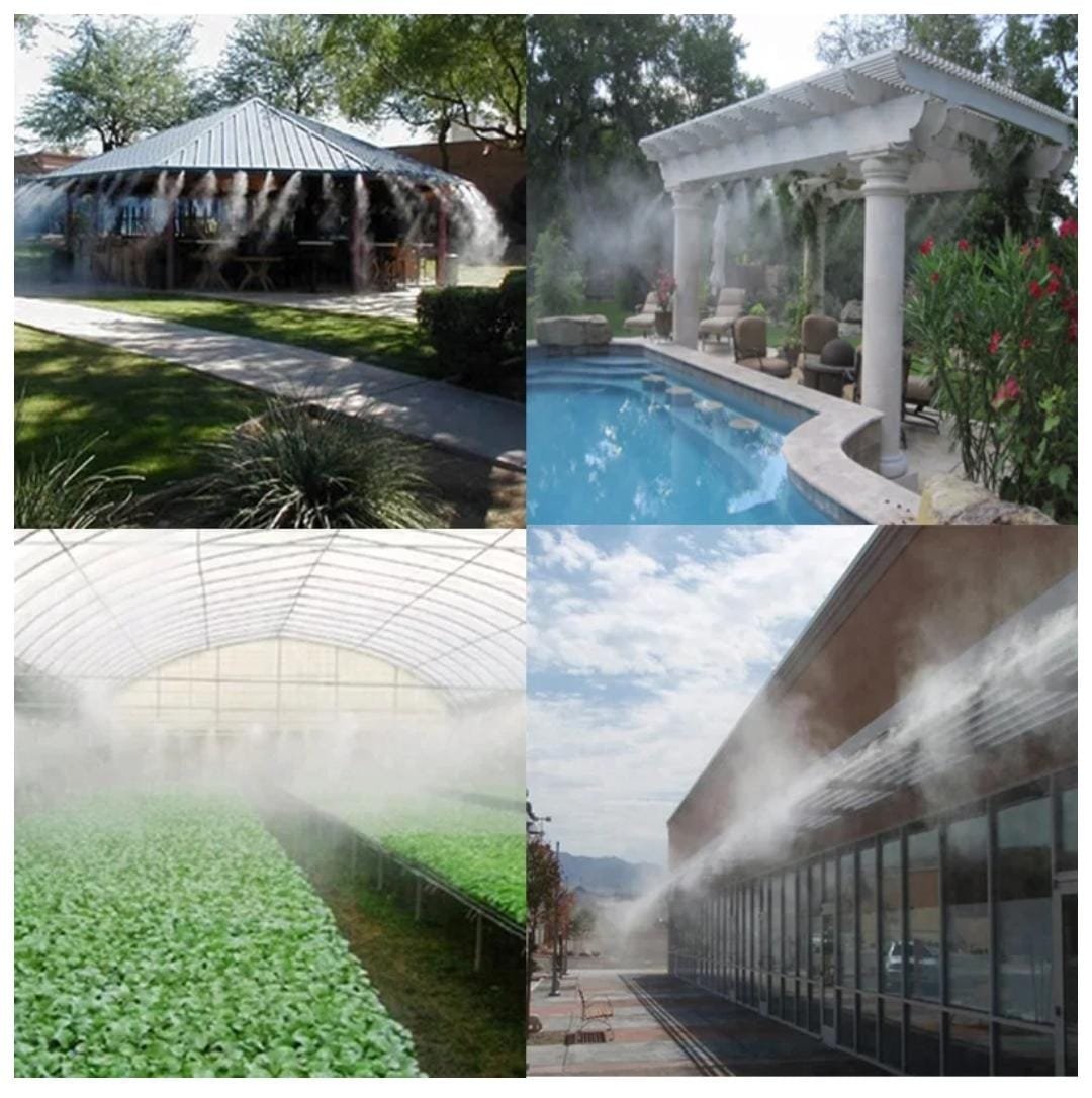 Mangueira Climatizadora Sistema Irrigação Kit 3 Jardim Grama 10 M - 2