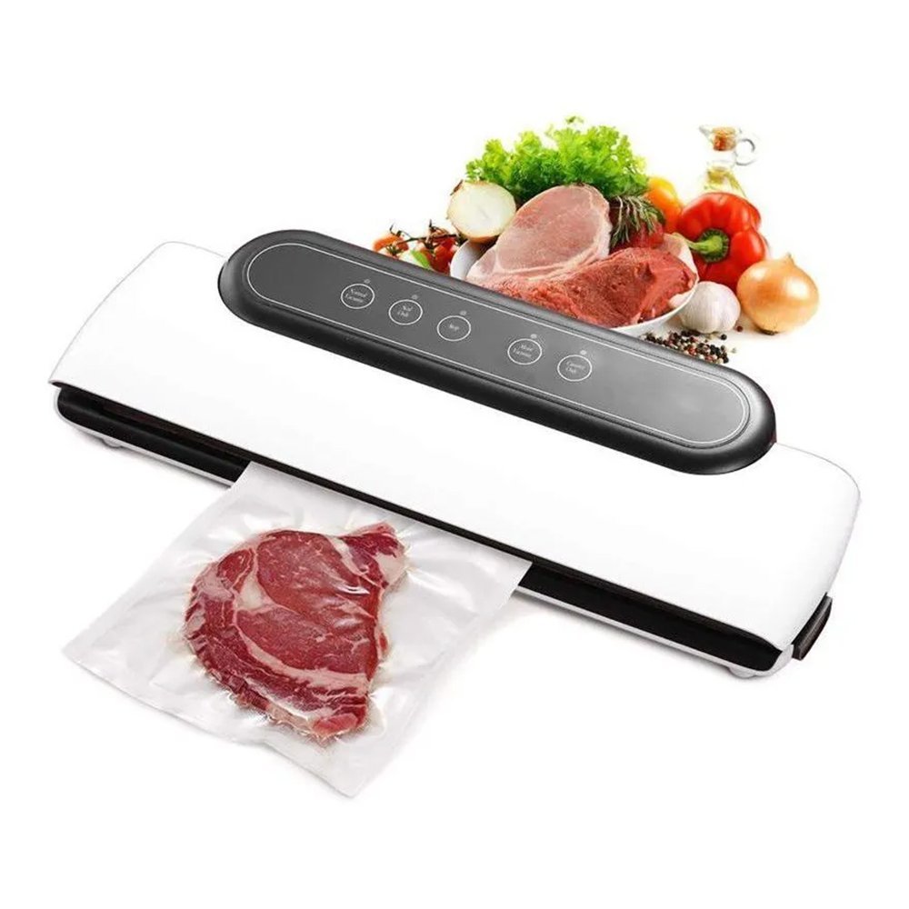 Seladora Eletrica Sela Conserva Alimentos Liquidos Domestica Vacuo Cozinha Bivolt Culinária Comida - 7