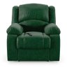 Poltrona do Papai Reclinável Sala de Cinema Barcelona Controle Power Elétrico Pu Verde Musgo G23 Enc - 1