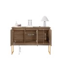 Ver imagem 3 de Buffet Aparador Luxo Roma - Affara Dourado Affara Dourado