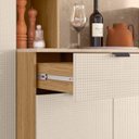 Ver imagem 7 de Armário de Cozinha Compacta Pulse 8 Portas e 1 Gaveta em Mdp Freijó/soft - Kits Paraná