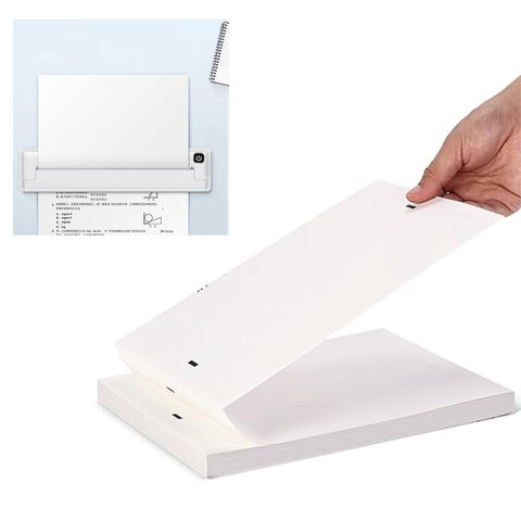 Papel Termico A4 100 Folhas Impressora Termica Bluetooth Advogado Processo Trabalho Arquivo Lista no
