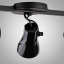 Ver imagem 3 de Luminária de Teto Spot Trilho Direcionável Octa 3 Lâmpadas Praia Litoral E27 Bivolt:preto/110v/220v