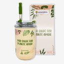 Ver imagem 3 de Copo Neo com Canudo Jardinagem – Zonacriativa Zona Criativa