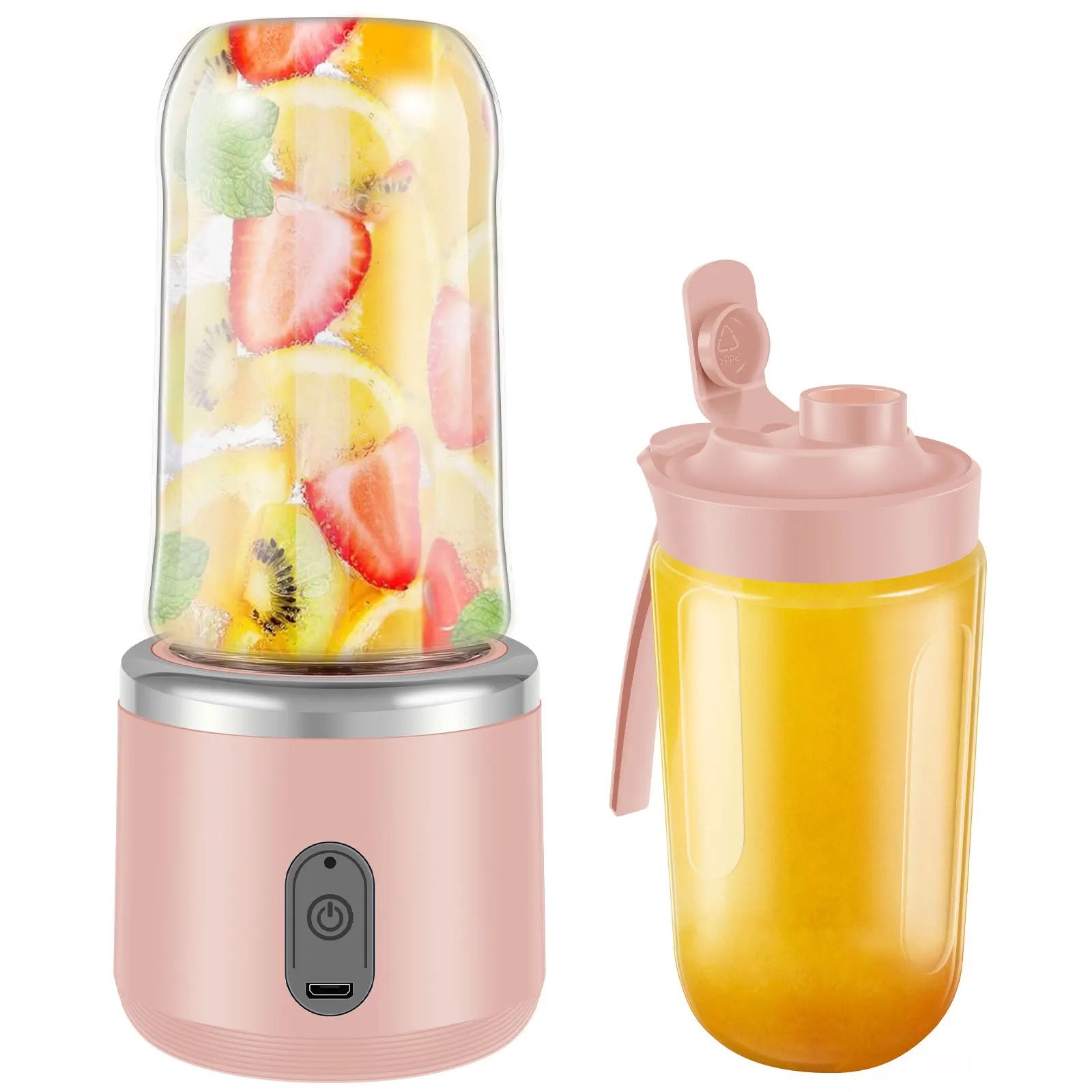 Ultra Espremedor Usb Mini Liquidificador Portátil 6 Lâminas - 1