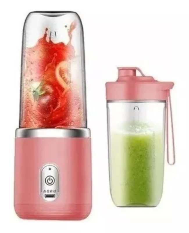 Ultra Espremedor Usb Mini Liquidificador Portátil 6 Lâminas - 9