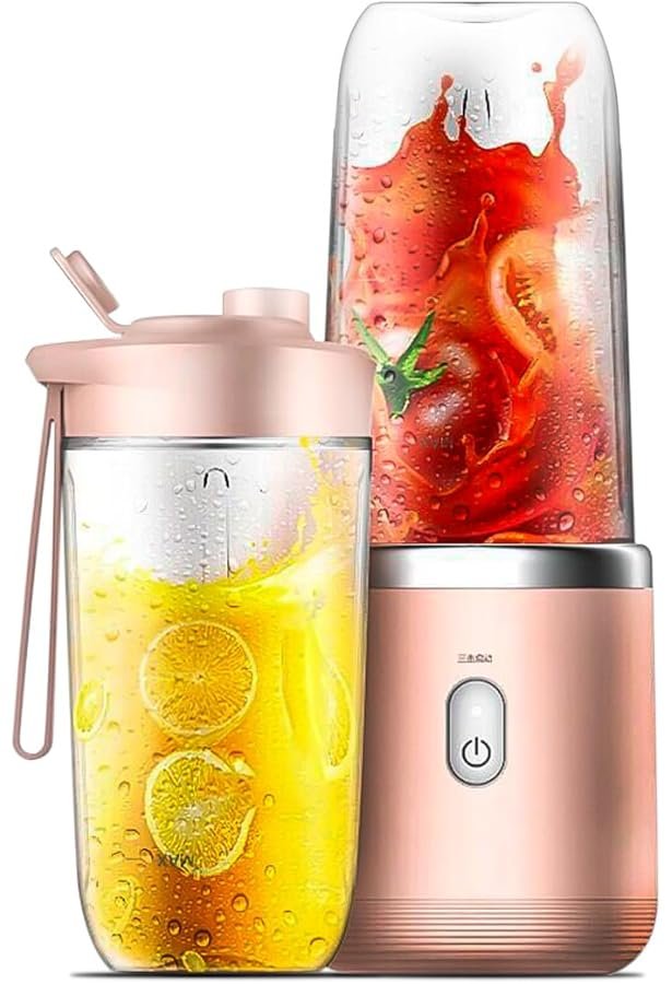 Ultra Espremedor Usb Mini Liquidificador Portátil 6 Lâminas - 10