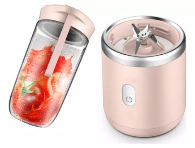 Ultra Espremedor Usb Mini Liquidificador Portátil 6 Lâminas - 4