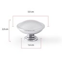 Ver imagem 2 de Puxador Redondo em Latão Metal para Móveis,porta,gaveta 12un