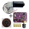 PWM e motor alto torque 40 RPM churrasqueira arduino top - 1