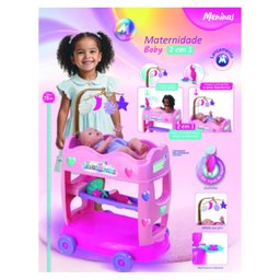 Brinquedo Infantil Maternidade Baby 2 em 1 - Magic Toys - 2