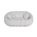 Ver imagem 6 de Kit Namoradeira Mais Poltrona e Puff Concha Fixo Boucle - Estopar