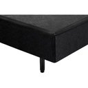 Ver imagem 3 de Cama Box Base Universal Casal Preta (138x188x25) - Plumatex