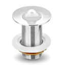 Ver imagem 2 de Válvula Pia Banheiro Lavatório Escoamento 7/8" S/ Ladrão Metal:cromado