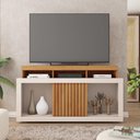 Ver imagem 4 de Bancada Rack para Tv até 55 Polegadas Marrom Frost Caemmun