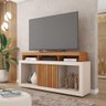 Bancada Rack para Tv até 55 Polegadas Marrom Frost Caemmun - 1