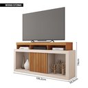 Ver imagem 7 de Bancada Rack para Tv até 55 Polegadas Marrom Frost Caemmun