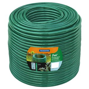 Mangueira Flex Tramontina Verde em Pvc 3 Camadas 50m