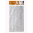 Ver imagem 2 de Placa Adesiva 3D Tijolo Branco 70cm x 70cm Plavidecor - Alto Relevo