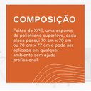 Ver imagem 5 de Placa Adesiva 3D Tijolo Branco 70cm x 70cm Plavidecor - Alto Relevo