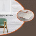 Ver imagem 3 de Placa Adesiva 3D Tijolo Branco 70cm x 70cm Plavidecor - Alto Relevo
