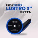 Ver imagem 3 de Boina de Lustro Preta 3" Zacs para Polimento Automotivo - Roto Orbital e Rotativa