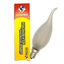 Ver imagem 1 de Kit 15 Lâmpada Decorativa Vela Bico Torto 40W 130V E14 Fosca