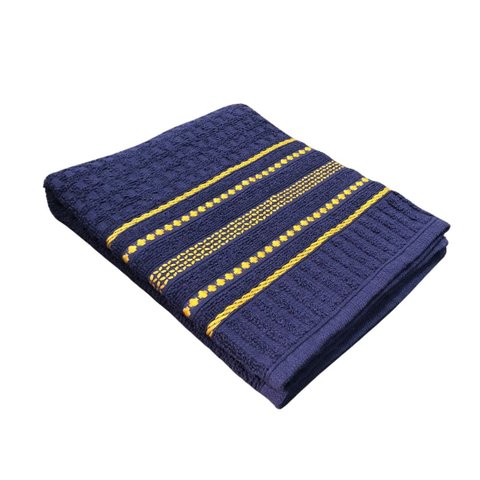 Kit 3 Toalhas de Rosto Modelo Suprema Grande Macia 100% Algodão Perfeito Estilo Azul Petróleo