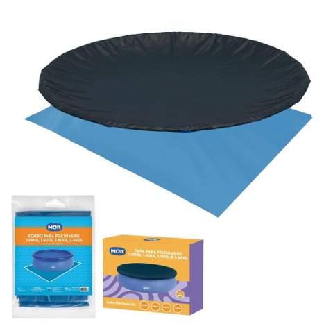 Capa e Forro para Piscina 1000, 1900 e 2400 Litros Mor