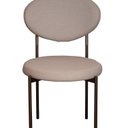 Ver imagem 2 de Cadeira para Sala de Jantar Estrutura em Aço Aura Bege/Bronze