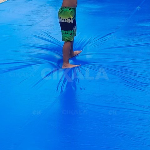Capa de Segurança para Piscina 3,5x3m Ck500 Micras C/ Ilhós de Pvc + Kit Instalação Cikala