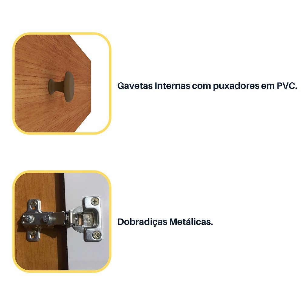 Guarda Roupa Casal 100% Mdf 6 Portas 6 Gavetas Realeza Tcil Tcil Móveis Guarda Roupa Casal Realeza 1 - 16