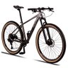 Bicicleta Aro 29 Quadro 17 Alumínio 9v Sunrace M9 Freio Hidráulico RX Sport Grafite/Prata - Dropp - 1