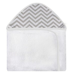 Toalha com Capuz Estampado - Chevron