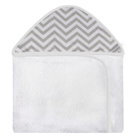 Toalha com Capuz Estampado - Chevron