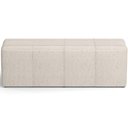 Ver imagem 3 de Puff Decorativo Living Sala de Estar 195 Cm Roma W01 Linho Cru - lyam